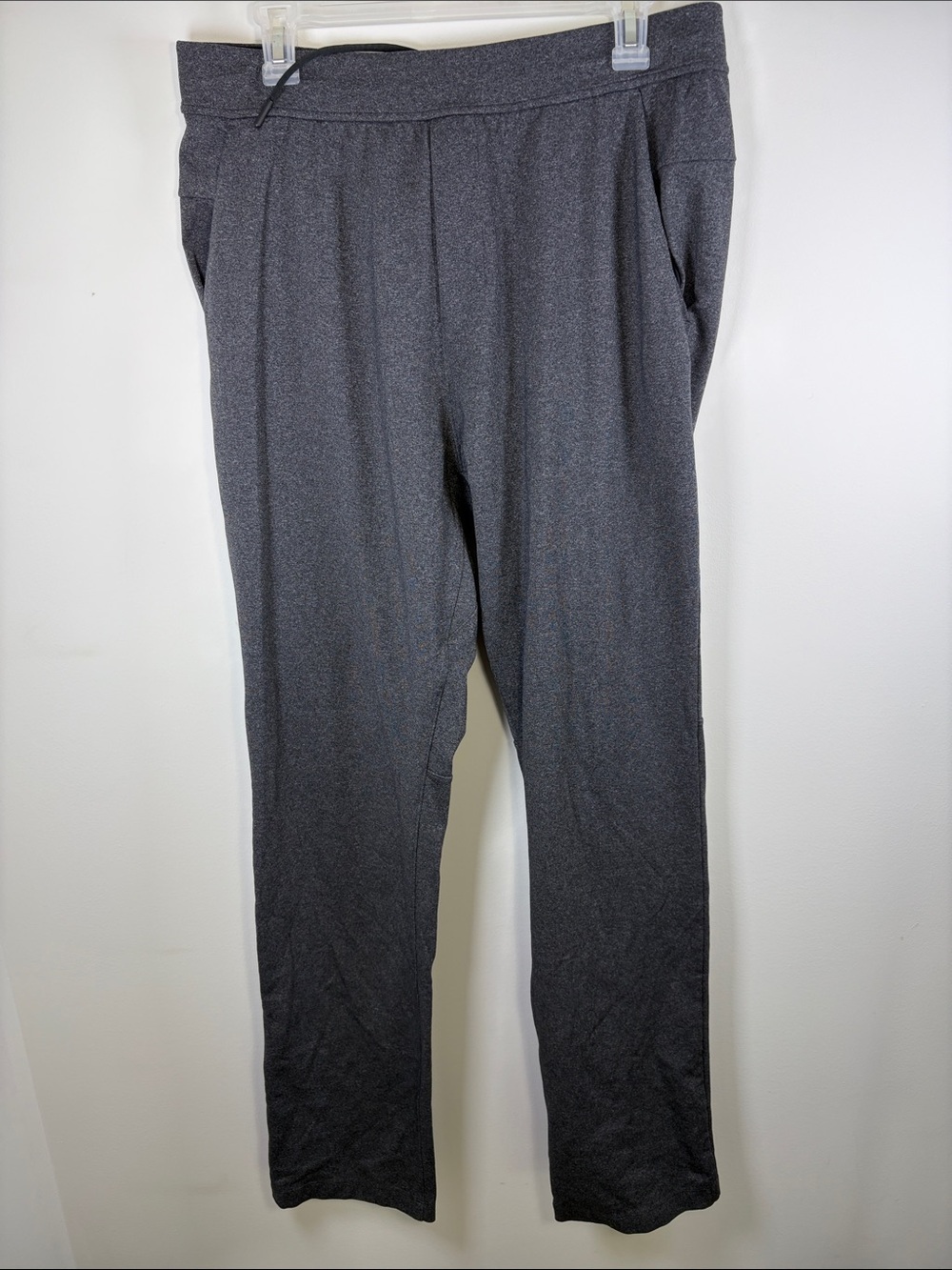 Men's Lululemon Discipline Pants Heather Gray Stretch Pull-On Pants - L